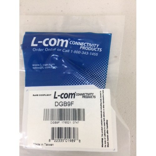 DGB9F Slimline Gender Changer, DB9 Female / Female